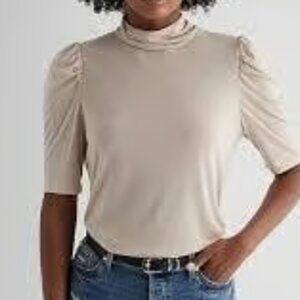 NWT Express Mock Neck Top